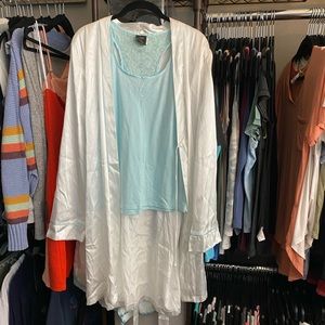 Bride Matching Pajamas and Robe